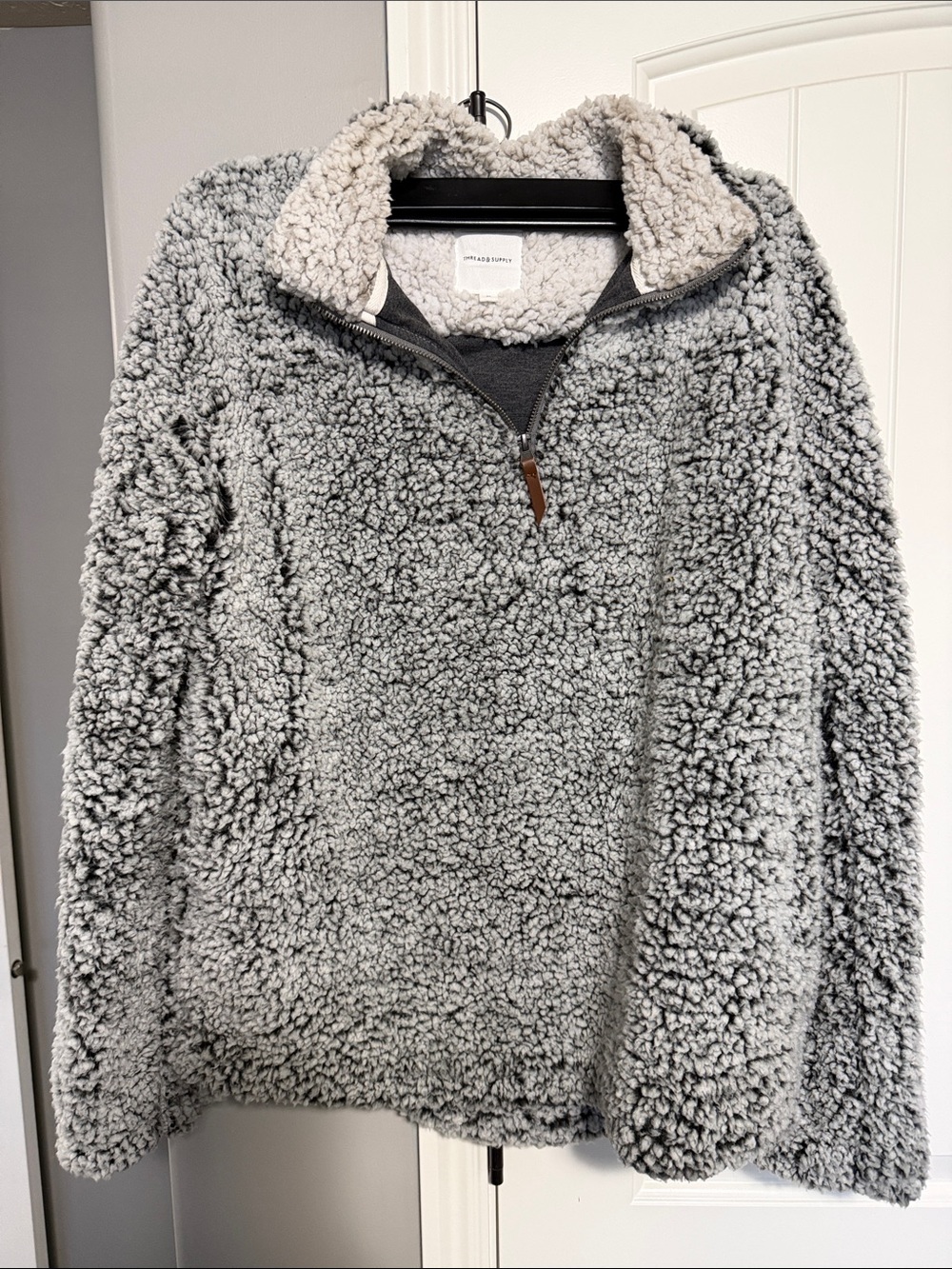 Thread & Supply Wubby Fleece Quarter-Zip Pullover